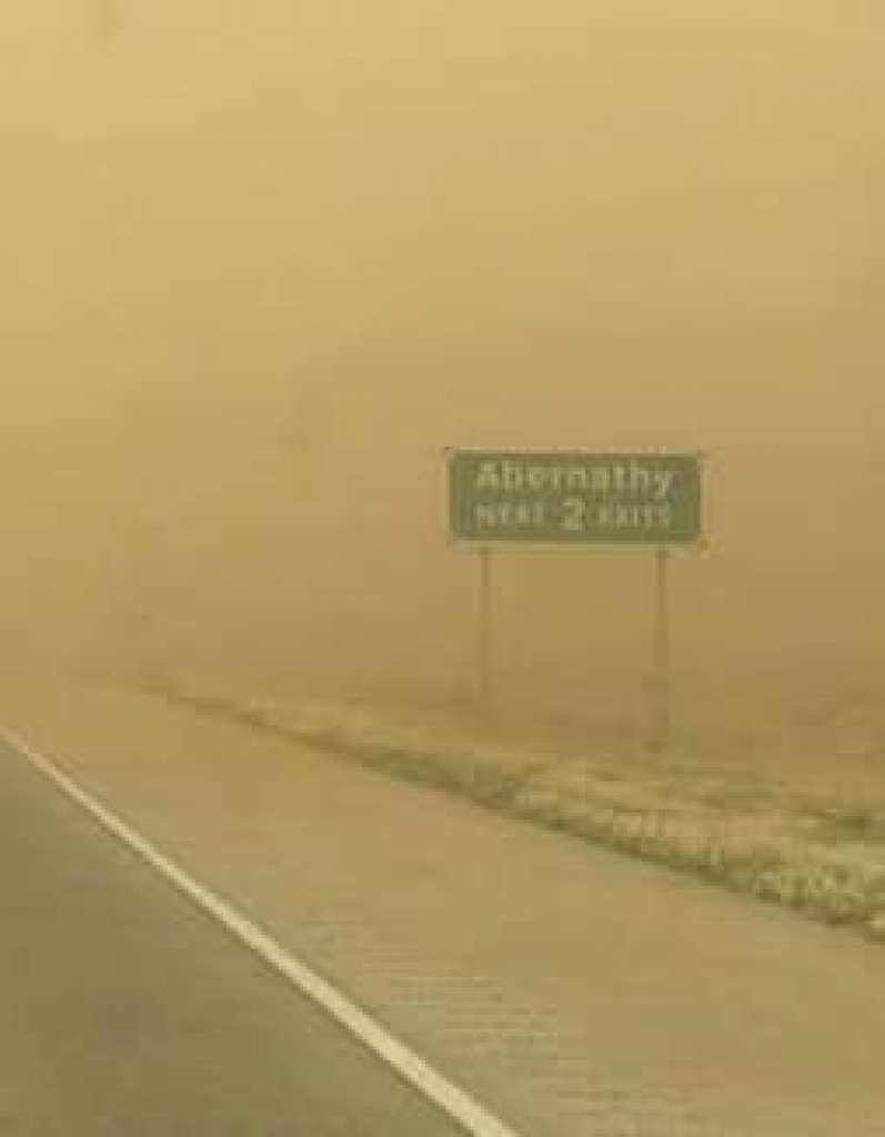 tempesta polvere texas