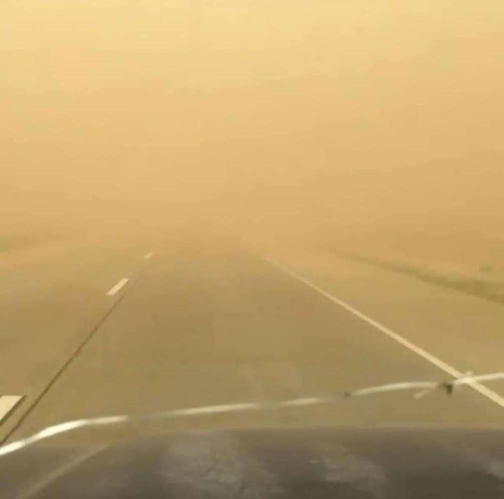 tempesta polvere texas