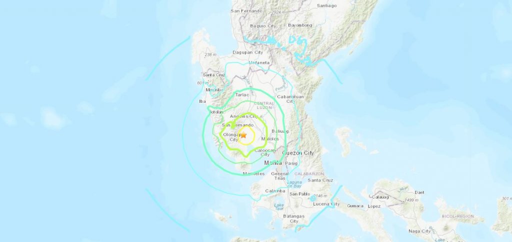terremoto Filippine