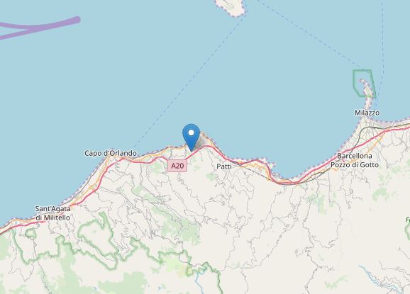 terremoto Gioiosa Marea Messina