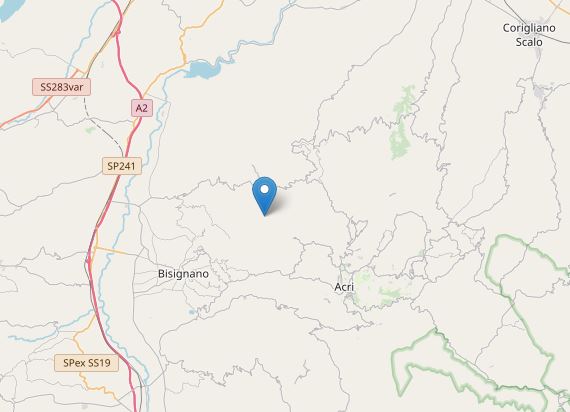 terremoto cosenza bisignano