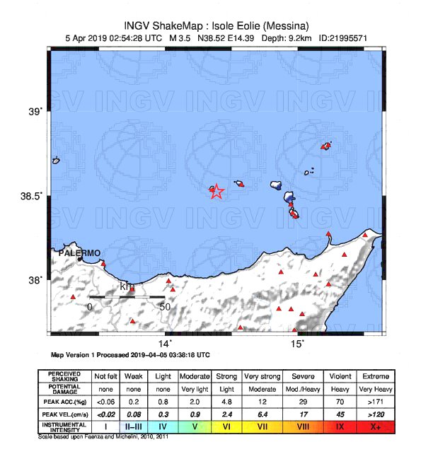 terremoto isole eolie