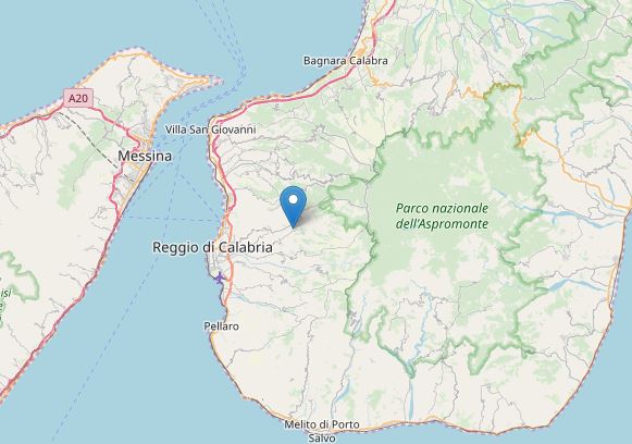 terremoto oggi reggio calabria