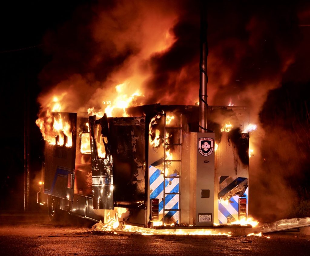 treno deragliato texas