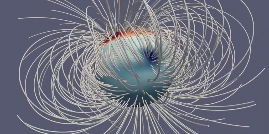 campo magnetico Giove