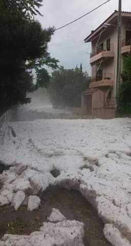 grandine grecia