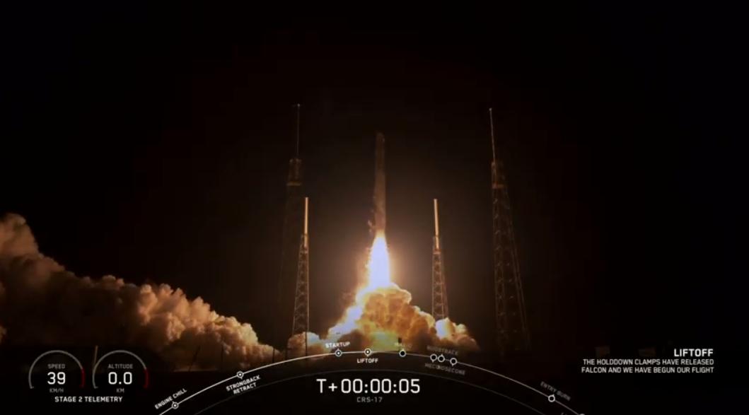 liftoff spacex
