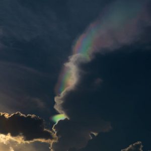 nube iridescente texas