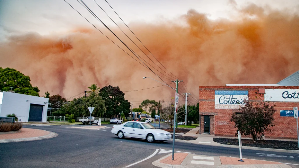 tempesta sabbia australia