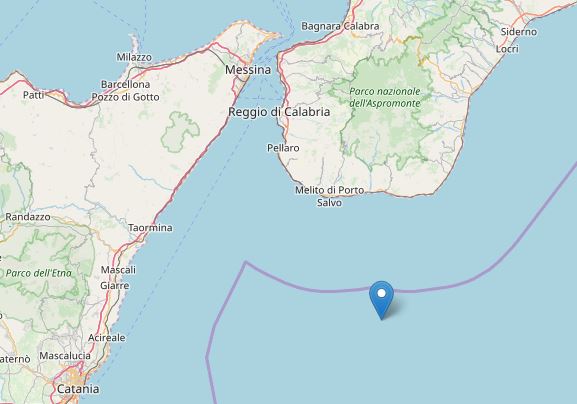 terremoto calabria sicilia