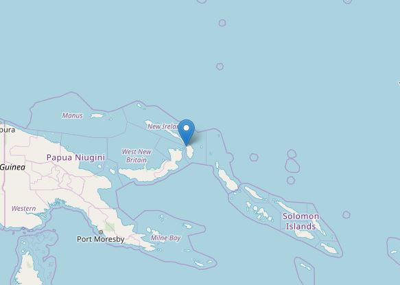 terremoto papua nuova guinea