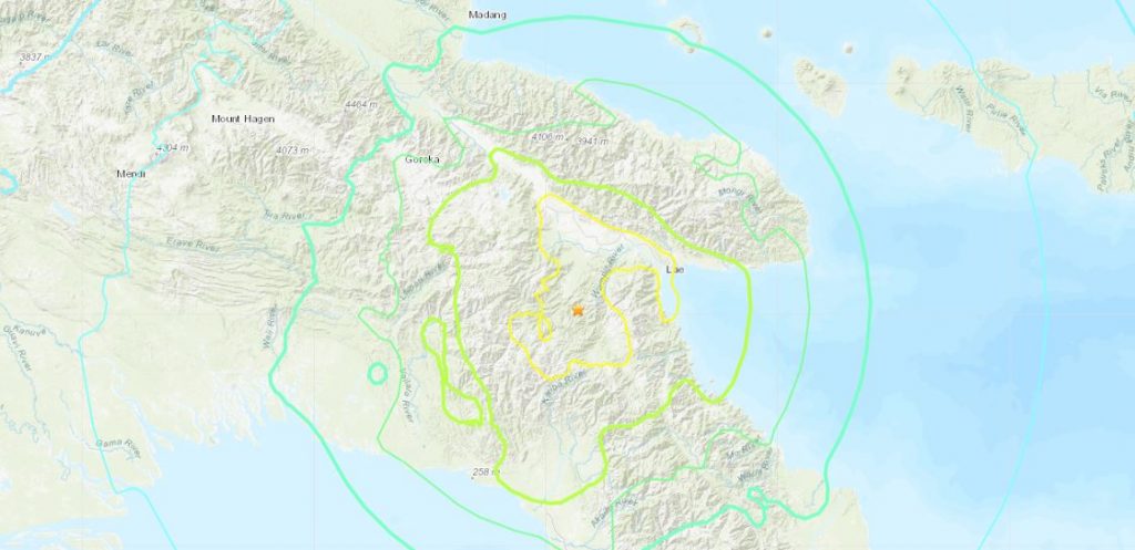 terremoto papua nuova guinea
