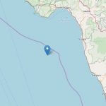 Terremoto nel Mar Tirreno, al largo della Calabria [DATI e MAPPE]
