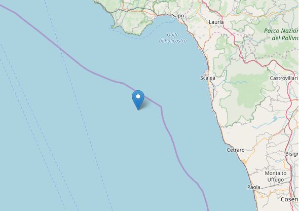 terremoto tirreno calabria