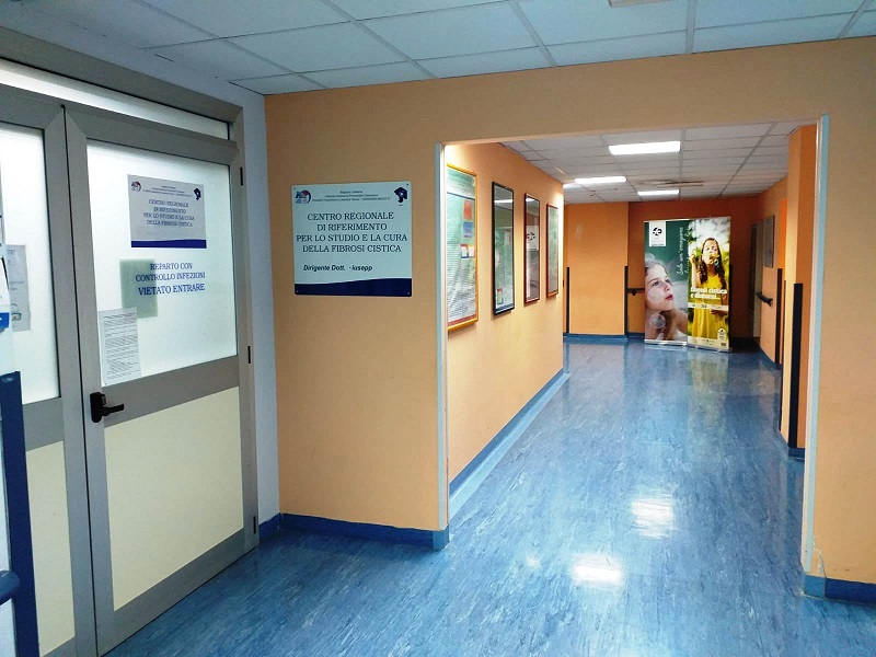 Ingresso Centro Fibrosi Cistica Lamezia Terme