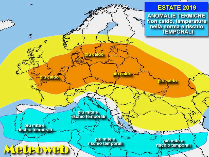 Previsioni Meteo Estate 2019