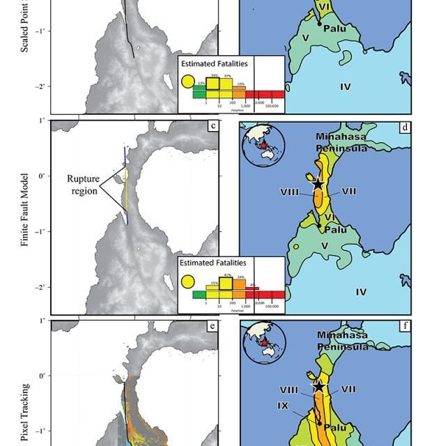 immagini satellitari sisma usgs