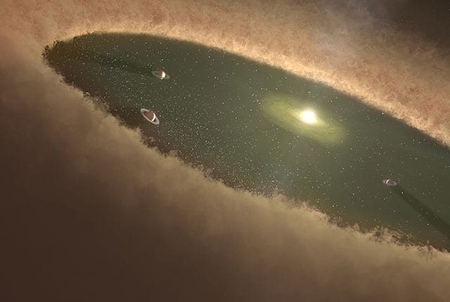 planet b gioviano caldo