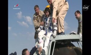 rientro astronauti stazione spaziale