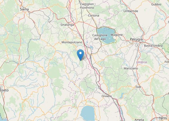 terremoto cetona siena