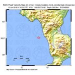 Scossa di terremoto al largo della Calabria [DATI e MAPPE]