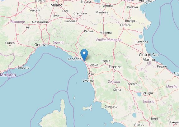 terremoto lucca forte dei marmi