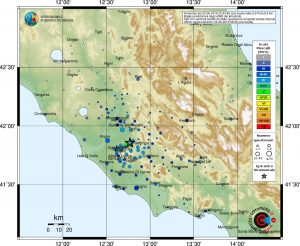 terremoto roma oggi