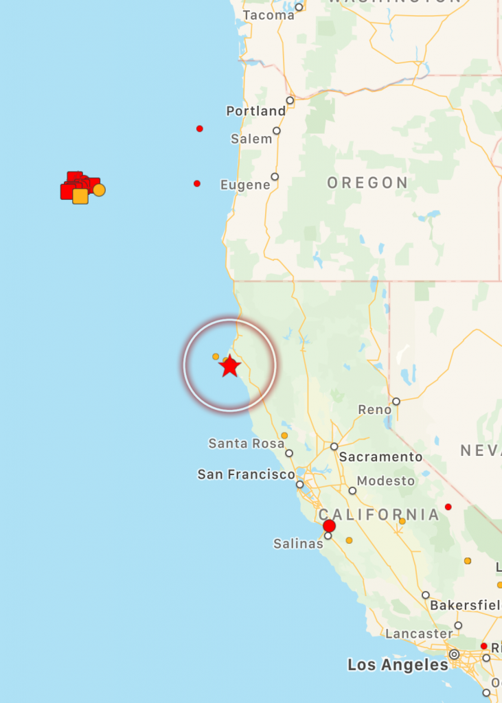terremoto stati uniti d'america