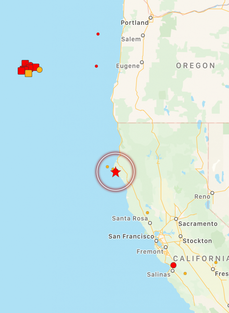 terremoto stati uniti d'america