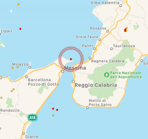 terremoto stretto di messina