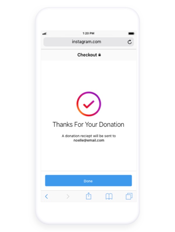 Donation Sticke
