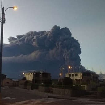 vulcano Ubinas Perù