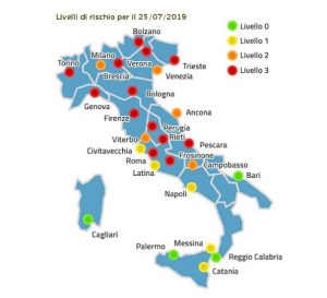 allerta caldo