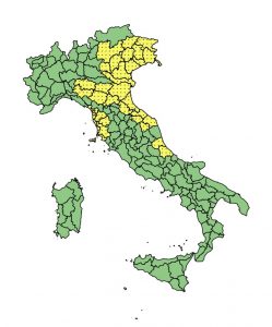 allerta meteo 8 luglio 2019
