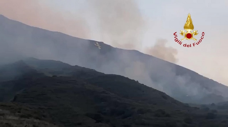 eruzione Stromboli