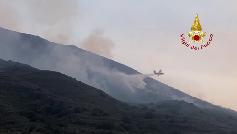 eruzione Stromboli