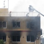 Giappone: almeno 24 morti per l’incendio a Kyoto, nello studio dei manga [GALLERY]