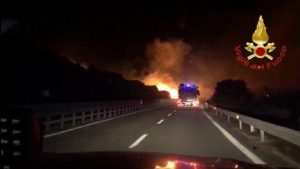 incendio siniscola