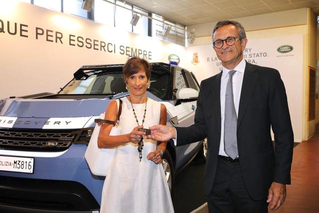 land rover polizia