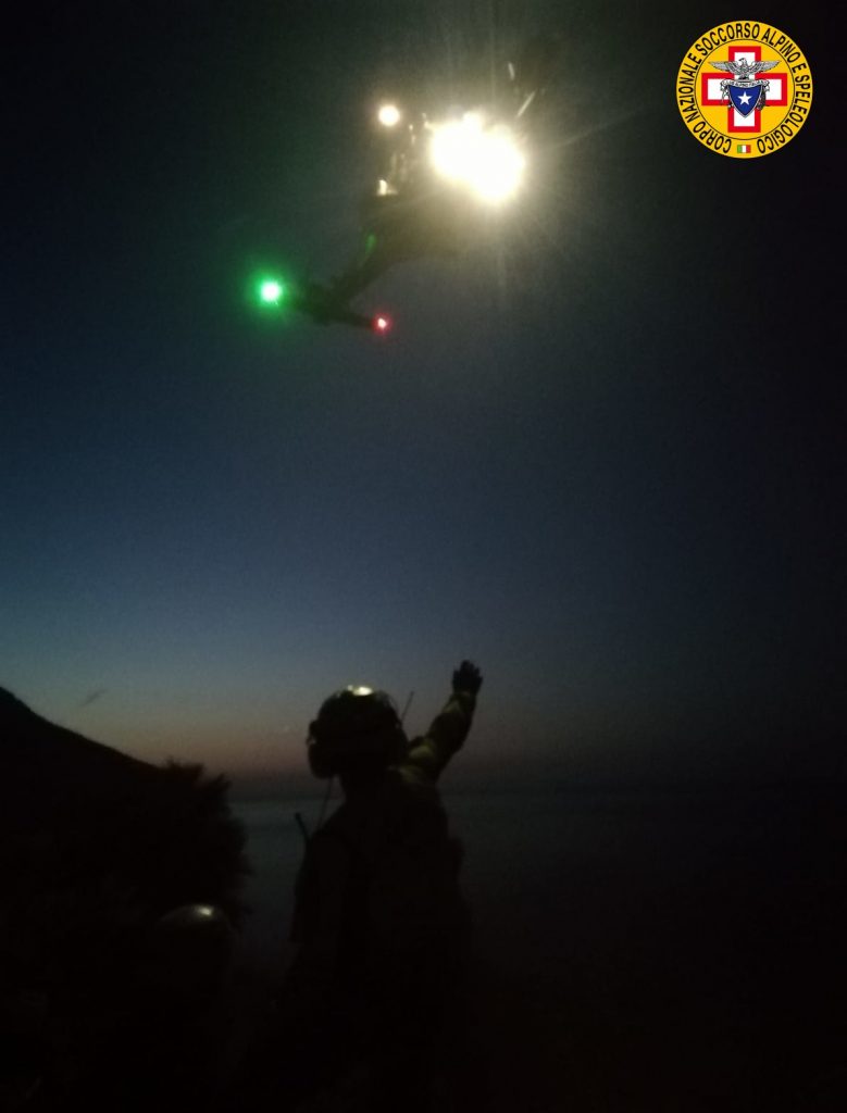 riserva zingaro intervento soccorso alpino