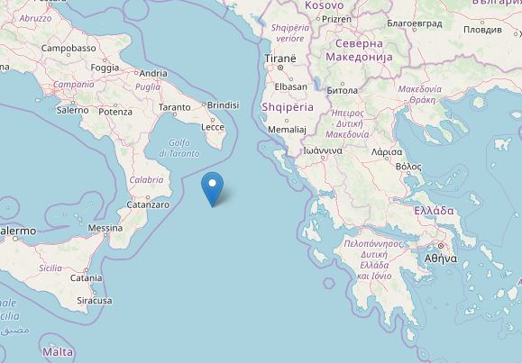 terremoto calabria grecia ionio