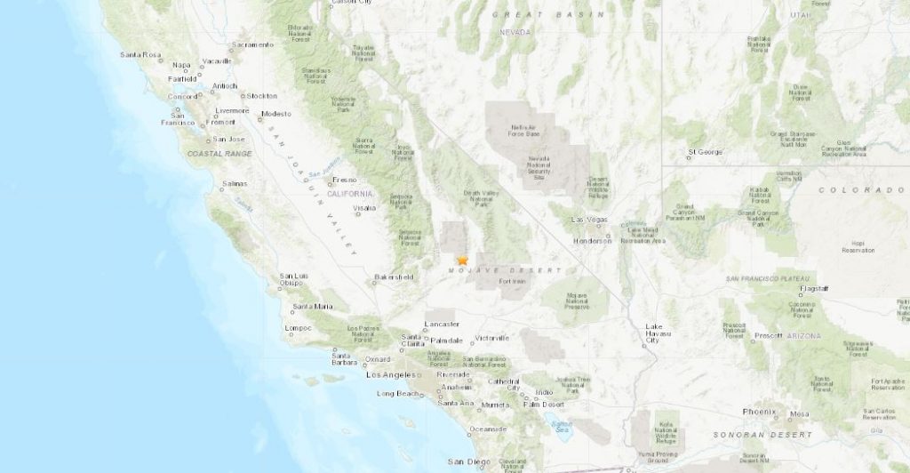 terremoto california