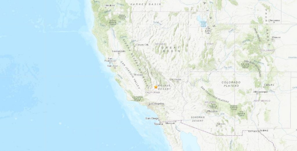 terremoto california