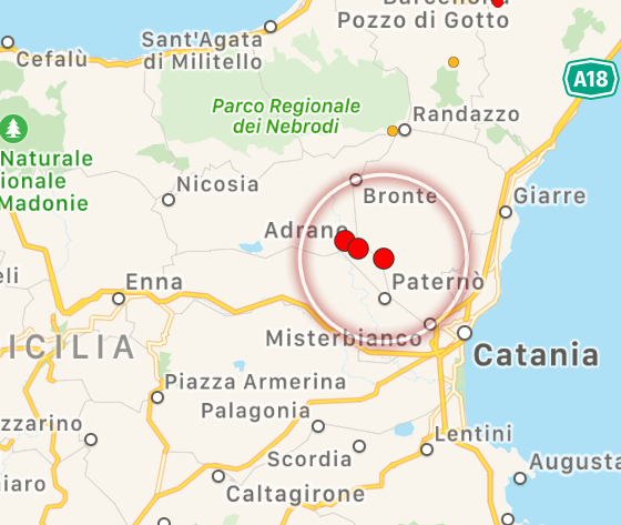 terremoto catania