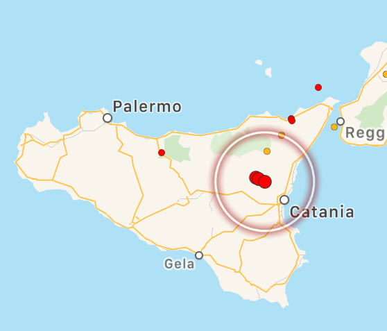 terremoto catania