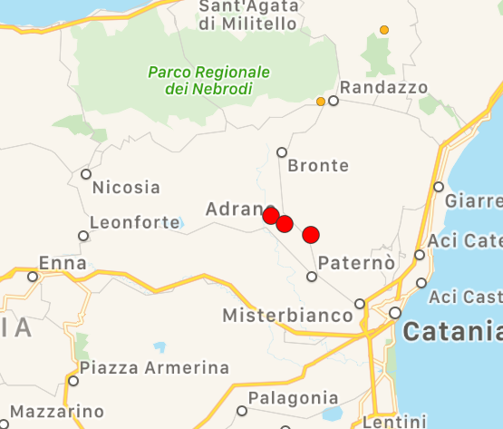 terremoto catania