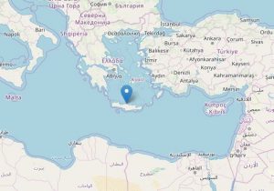 terremoto creta oggi