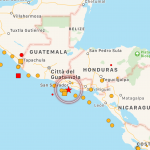 Scossa di terremoto magnitudo 5.9 al largo di El Salvador [MAPPE]