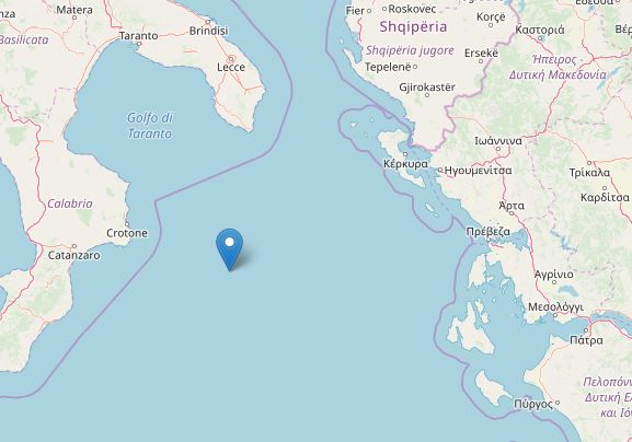 terremoto calabria grecia ionio
