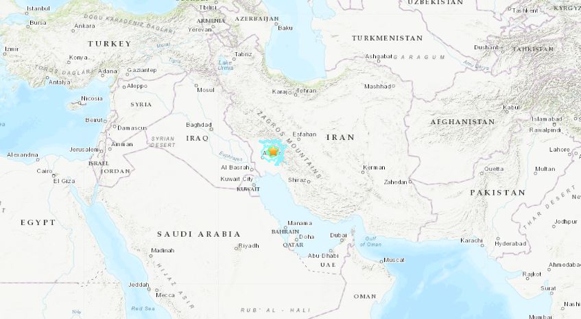 terremoto iran